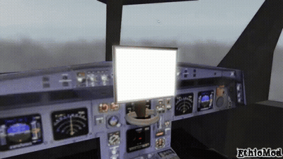 Airplane Cockpit With Ethiomod GIF