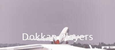 Airplane Flying With Dokka Players GIF