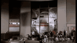 Airplane Horrifying Crash GIF