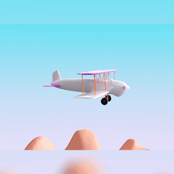 Airplane Money Flying GIF