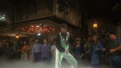 Airplane Movie Club Dancing Guy GIF