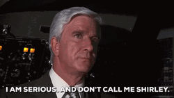 Airplane Movie I Am Serious GIF