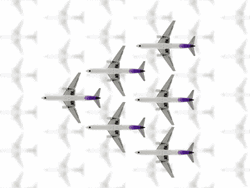 Airplane Spinning Around GIF