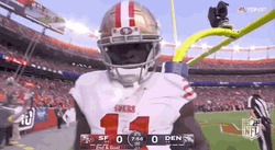 Aiyuk Dougie Dance Touch Down GIF