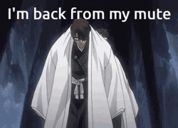 Aizen Droping Sword GIF