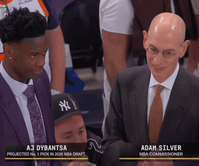 Aj Dybantsa Is Projected To Be The First Pick In The Nba Draft GIF
