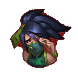 Akali Emote Small Pp Sticker GIF