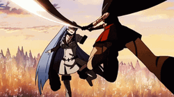 Akame And Esdeath Fight Scene GIF