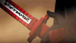 Akame Clutching Sword GIF