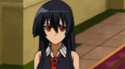 Akame Derp Face GIF