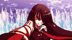 Akame Vs. Esdeath GIF