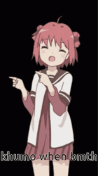 Akari Akaza Anime Girl Dancing GIF