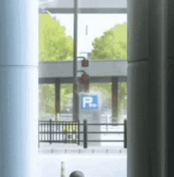 Akari Akaza Biting Anime Flower GIF