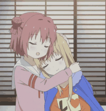 Akari Akaza Thank You Anime Cuddle GIF