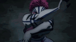 Akaza Blue Power Ball GIF