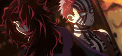 Akaza Demon Slayer Season 3 GIF