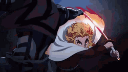 Akaza Fighting Clips GIF