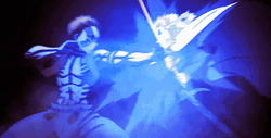 Akaza Smiling Fighting GIF