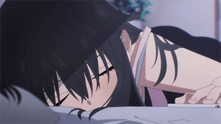 Akebi's Sailor Just Waking Up GIF