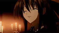 Akeno Himejima Sadistic Evil Look Scary GIF