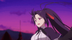 Akeno Himejima Sky Lighting Electricity  GIF