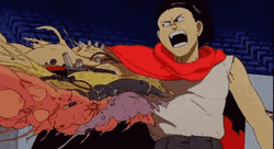 Akira Tetsuo Loses Control Bionic Arm