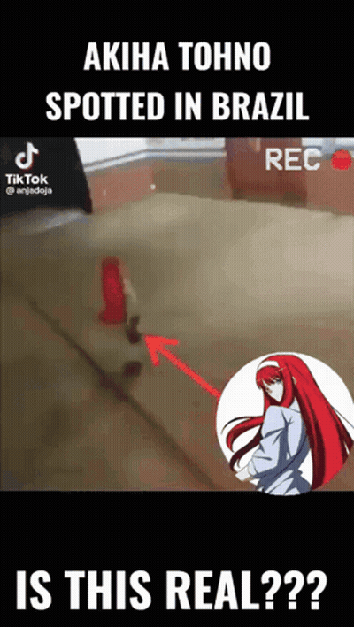 Akira Tohno Spotted In Brazil Is This Real GIF
