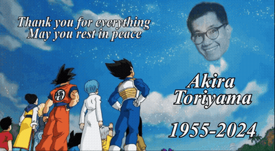 Akira Toriyama Born 1955-2024 GIF