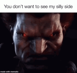 Akuma Doesn't Want To See Him Silly GIF