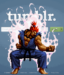 Akuma On Fire On Tumblr GIF
