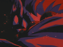 Akuma Staring Behind GIF