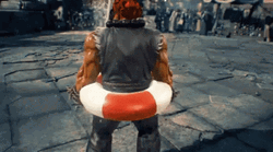 Akuma With Water Gear GIF