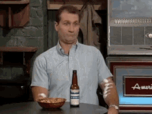 Al Bundy Funny Epic Beer Drinking GIF