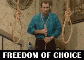 Al Bundy Noose Freedom Of Choice GIF