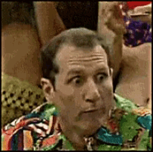 Al Bundy Surprised And Happy GIF