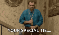 Al Bundy Your Special Tie Noose Meme GIF