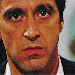 Al Pacino Seriously Staring GIF