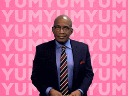 Al Roker Eats Large Burger GIF
