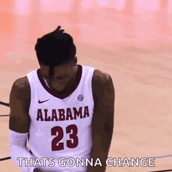 Alabama Basketball Duck Face GIF