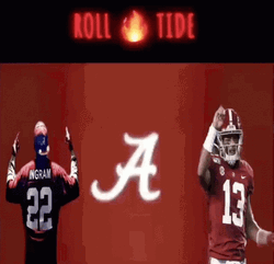 Alabama Crimson Roll Tide GIF