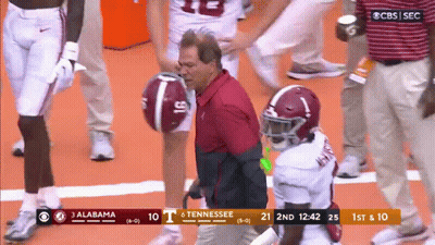 Alabama Vs Tennessee Football On CBS GIF