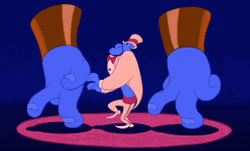 Aladdin Genie Hand Dance