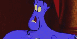 Aladdin Genie Lip Locked Secret Sign GIF