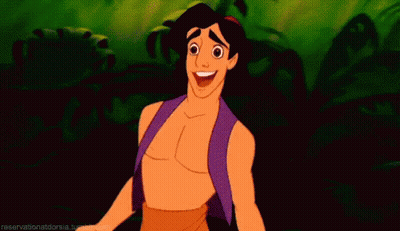 Aladdin Smiling GIF