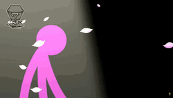 Alan Becker Fighting Purple GIF