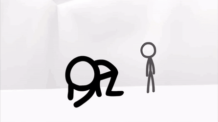 Alan Becker Laser Eyes GIF