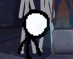 Alan Becker Pixelated Stick Man GIF
