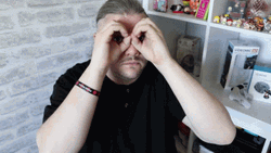 Alan Spicer Looking Around GIF