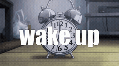Alarm Clock Wake Up GIF