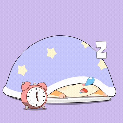 Alarm Clock With Hammer Coming Out GIF